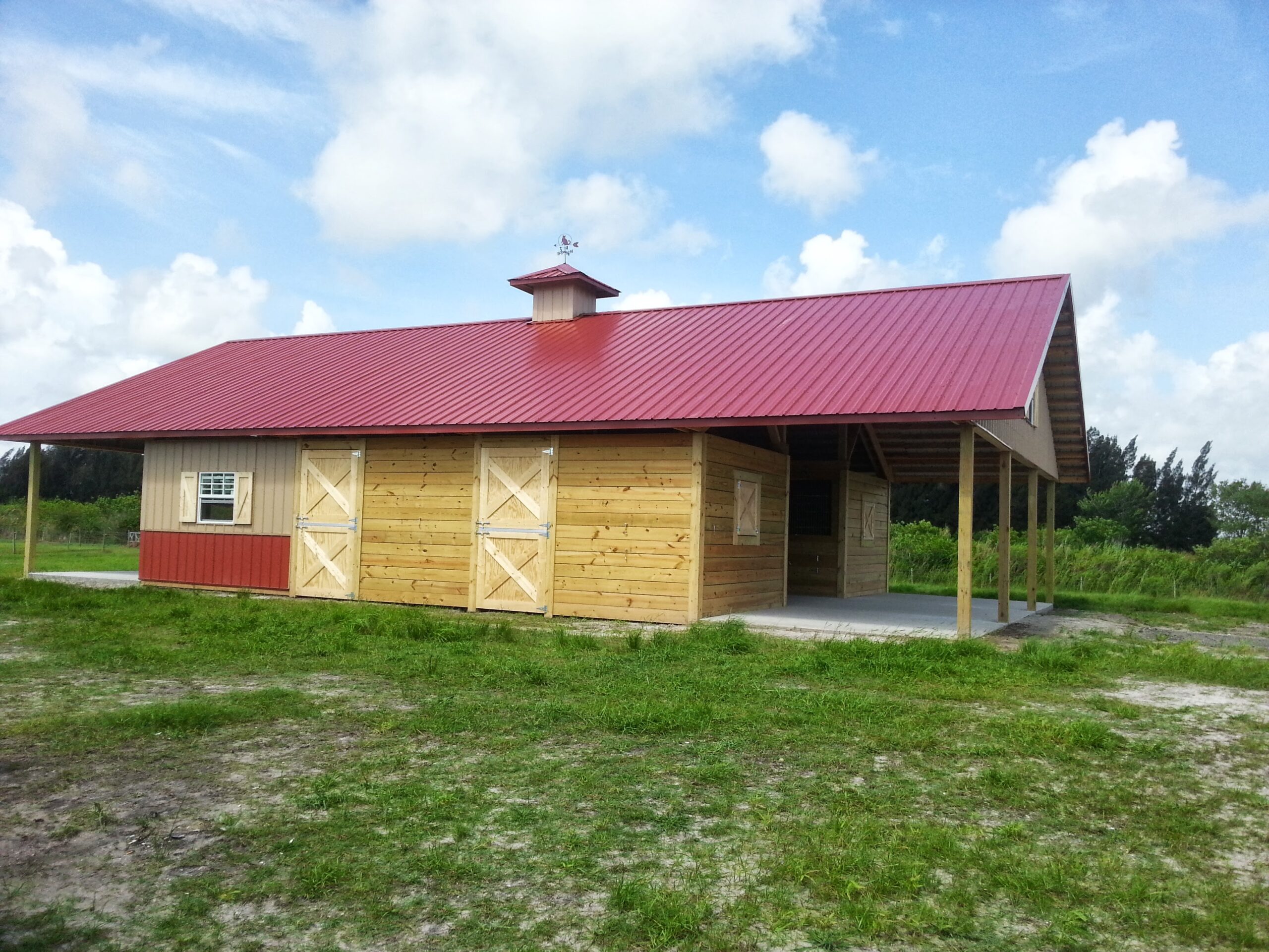 Custom Barn Cupolas in Central Florida by Buildings By Bill