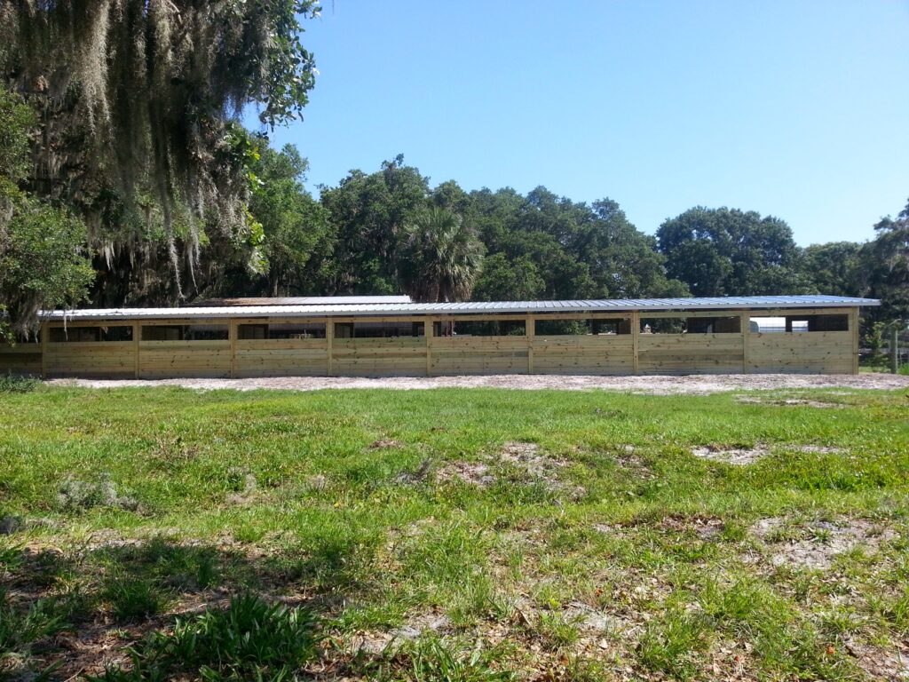 20x48 Shed Row built by Buildings By Bill in Florida