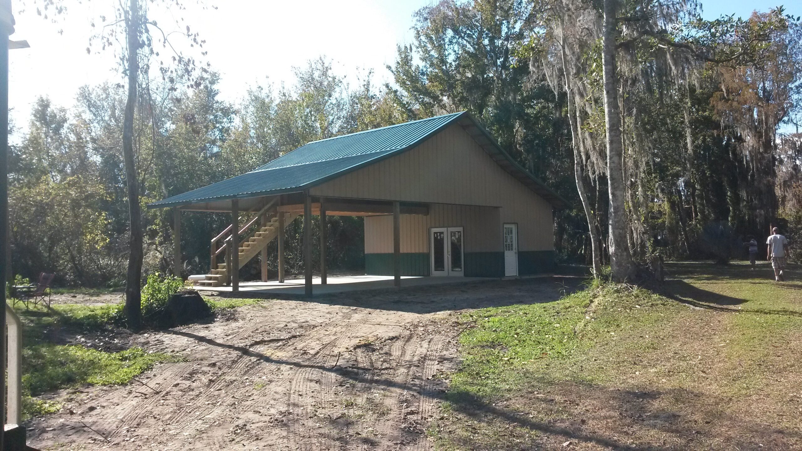 Custom workshop built in-house by Buildings By Bill