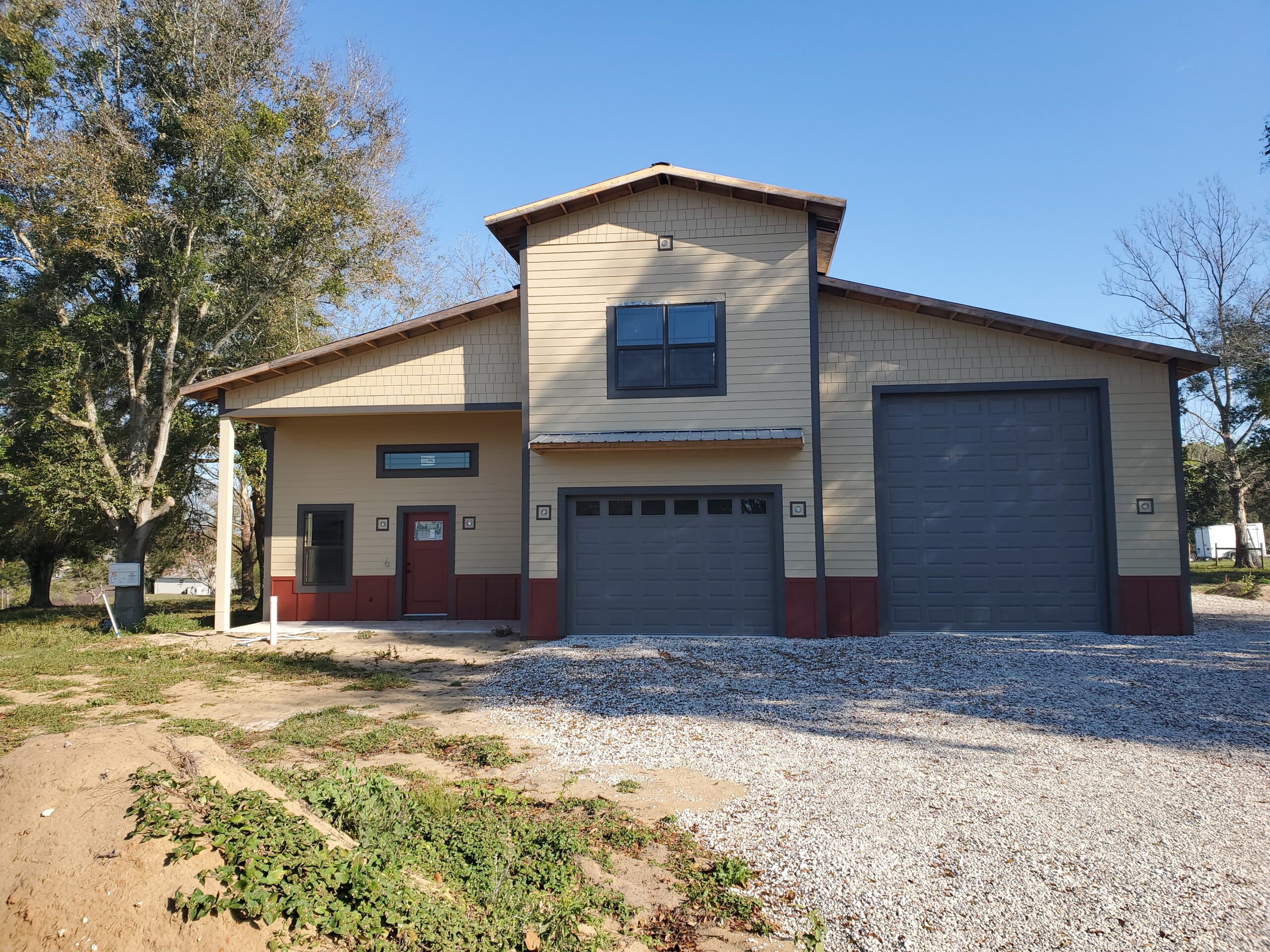 Custom barndominium built by Buildings By Bill in Central Florida